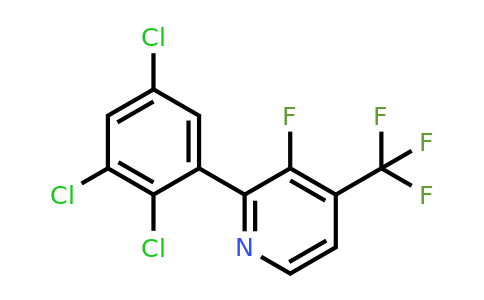 1361540-54-6 | 3-Fluoro-2-(2,3,5-trichlorophenyl)-4-(trifluoromethyl)pyridine
