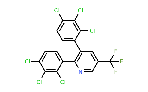 1361540-84-2 | 2,3-Bis(2,3,4-trichlorophenyl)-5-(trifluoromethyl)pyridine