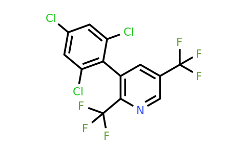 1361541-19-6 | 2,5-Bis(trifluoromethyl)-3-(2,4,6-trichlorophenyl)pyridine