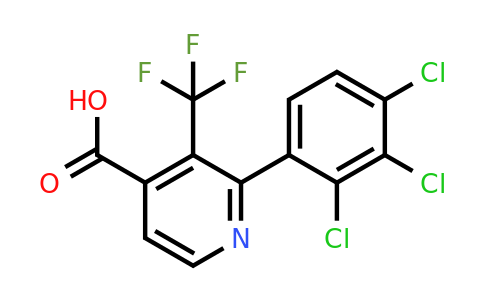 1361541-21-0 | 2-(2,3,4-Trichlorophenyl)-3-(trifluoromethyl)isonicotinic acid