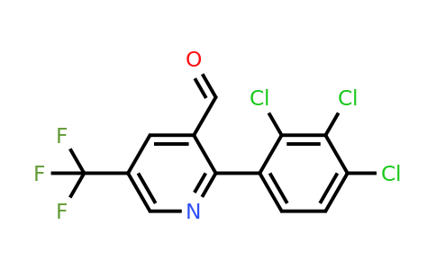 1361541-25-4 | 2-(2,3,4-Trichlorophenyl)-5-(trifluoromethyl)nicotinaldehyde