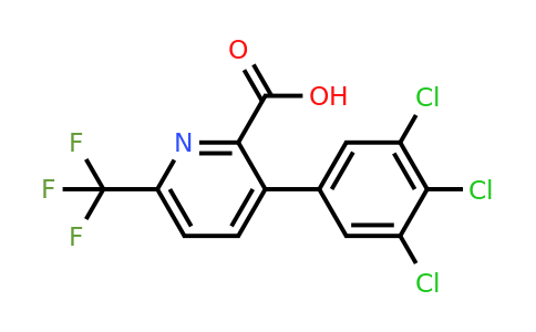 1361541-41-4 | 3-(3,4,5-Trichlorophenyl)-6-(trifluoromethyl)picolinic acid