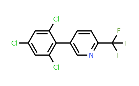 1361541-58-3 | 5-(2,4,6-Trichlorophenyl)-2-(trifluoromethyl)pyridine