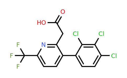 1361541-74-3 | 3-(2,3,4-Trichlorophenyl)-6-(trifluoromethyl)pyridine-2-acetic acid