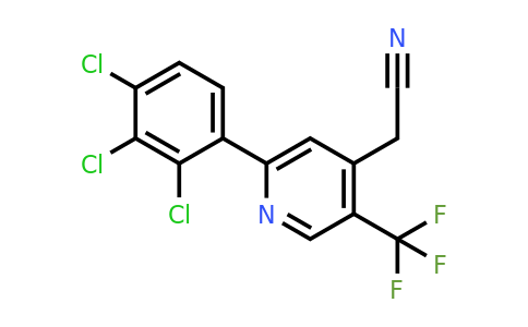 1361541-86-7 | 2-(2,3,4-Trichlorophenyl)-5-(trifluoromethyl)pyridine-4-acetonitrile