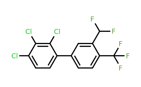 1361541-93-6 | 3'-(Difluoromethyl)-2,3,4-trichloro-4'-(trifluoromethyl)biphenyl