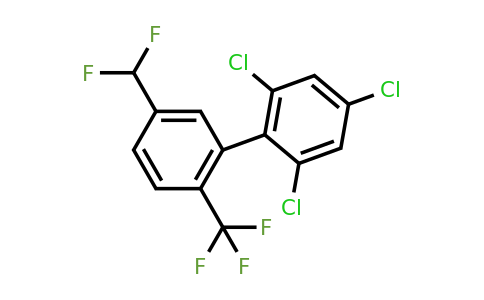 1361542-01-9 | 5'-(Difluoromethyl)-2,4,6-trichloro-2'-(trifluoromethyl)biphenyl
