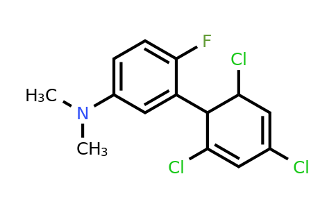1361542-03-1 | [4-Fluoro-3-(2,4,6-trichlorocyclohexa-2,4-dienyl)-phenyl]-dimethyl-amine