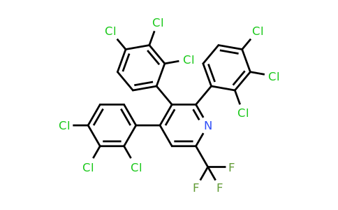 1361542-63-3 | 2,3,4-Tris(2,3,4-trichlorophenyl)-6-(trifluoromethyl)pyridine