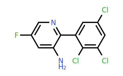 1361542-92-8 | 3-Amino-5-fluoro-2-(2,3,5-trichlorophenyl)pyridine