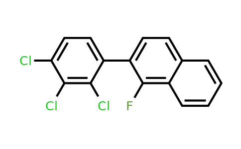 1361543-00-1 | 1-Fluoro-2-(2,3,4-trichlorophenyl)naphthalene