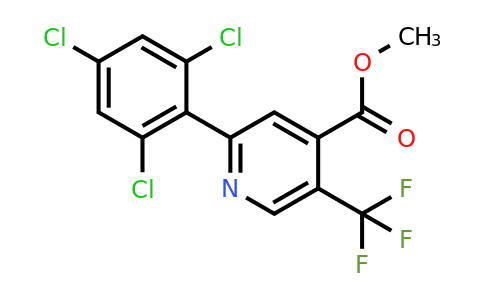 1361544-11-7 | Methyl 2-(2,4,6-trichlorophenyl)-5-(trifluoromethyl)isonicotinate