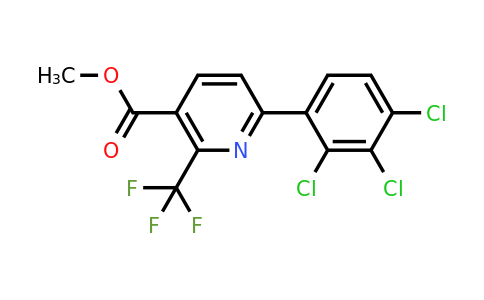 1361544-20-8 | Methyl 6-(2,3,4-trichlorophenyl)-2-(trifluoromethyl)nicotinate