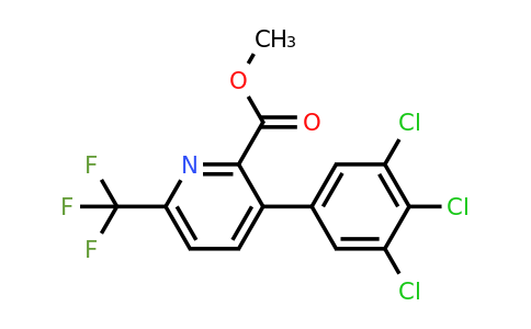 1361544-29-7 | Methyl 3-(3,4,5-trichlorophenyl)-6-(trifluoromethyl)picolinate