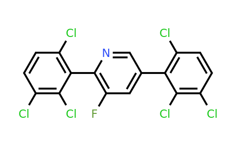 1361545-05-2 | 2,5-Bis(2,3,6-trichlorophenyl)-3-fluoropyridine
