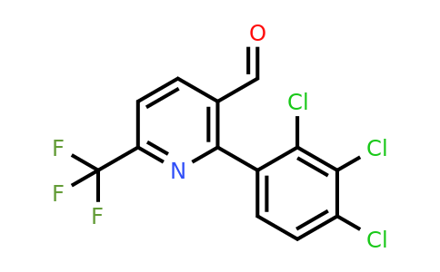 1361546-56-6 | 2-(2,3,4-Trichlorophenyl)-6-(trifluoromethyl)nicotinaldehyde