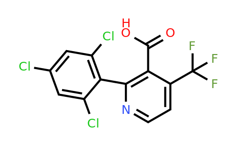 1361546-70-4 | 2-(2,4,6-Trichlorophenyl)-4-(trifluoromethyl)nicotinic acid