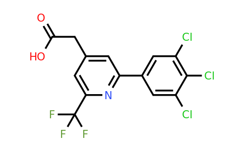 1361547-18-3 | 2-(3,4,5-Trichlorophenyl)-6-(trifluoromethyl)pyridine-4-acetic acid