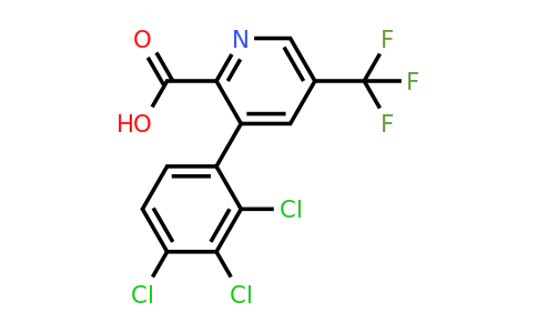 1361547-39-8 | 3-(2,3,4-Trichlorophenyl)-5-(trifluoromethyl)picolinic acid