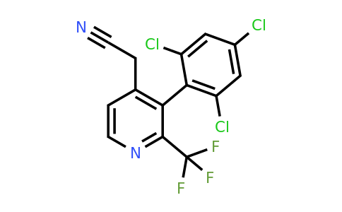 1361547-42-3 | 3-(2,4,6-Trichlorophenyl)-2-(trifluoromethyl)pyridine-4-acetonitrile