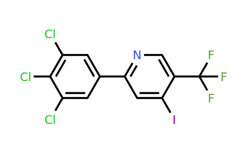 1361548-21-1 | 4-Iodo-2-(3,4,5-trichlorophenyl)-5-(trifluoromethyl)pyridine