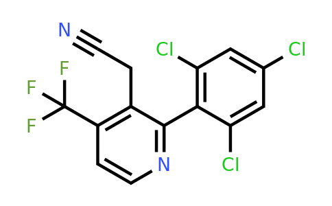 1361549-02-1 | 2-(2,4,6-Trichlorophenyl)-4-(trifluoromethyl)pyridine-3-acetonitrile