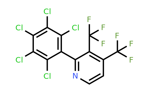 1361549-15-6 | 3,4-Bis(trifluoromethyl)-2-(perchlorophenyl)pyridine