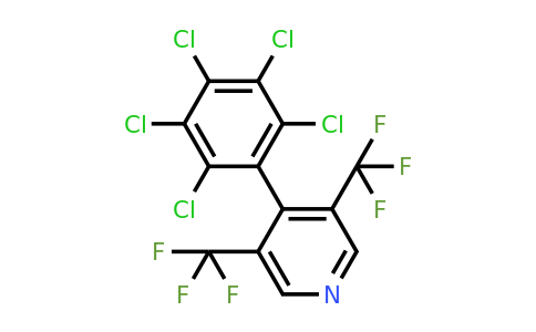 1361549-31-6 | 3,5-Bis(trifluoromethyl)-4-(perchlorophenyl)pyridine