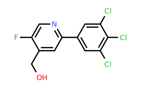 1361549-74-7 | 5-Fluoro-2-(3,4,5-trichlorophenyl)pyridine-4-methanol