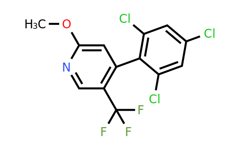 1361553-09-4 | 2-Methoxy-4-(2,4,6-trichlorophenyl)-5-(trifluoromethyl)pyridine