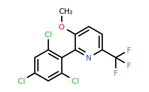 1361553-17-4 | 3-Methoxy-2-(2,4,6-trichlorophenyl)-6-(trifluoromethyl)pyridine
