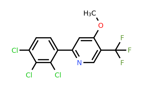1361553-27-6 | 4-Methoxy-2-(2,3,4-trichlorophenyl)-5-(trifluoromethyl)pyridine