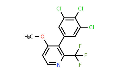 1361553-53-8 | 4-Methoxy-3-(3,4,5-trichlorophenyl)-2-(trifluoromethyl)pyridine