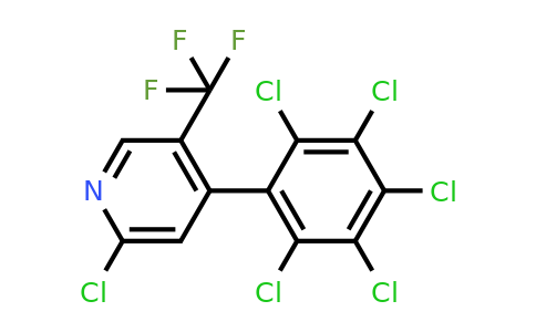 1361553-91-4 | 2-Chloro-4-(perchlorophenyl)-5-(trifluoromethyl)pyridine