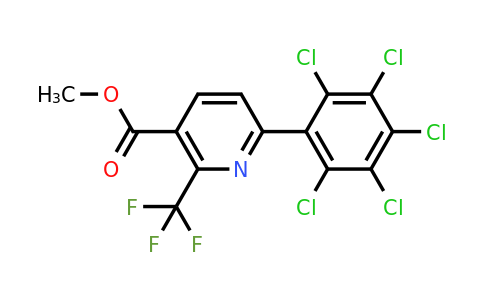 1361553-94-7 | Methyl 6-(perchlorophenyl)-2-(trifluoromethyl)nicotinate