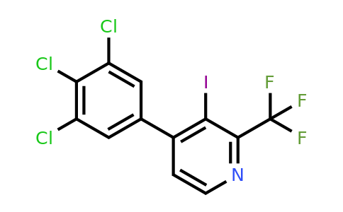 1361554-19-9 | 3-Iodo-4-(3,4,5-trichlorophenyl)-2-(trifluoromethyl)pyridine