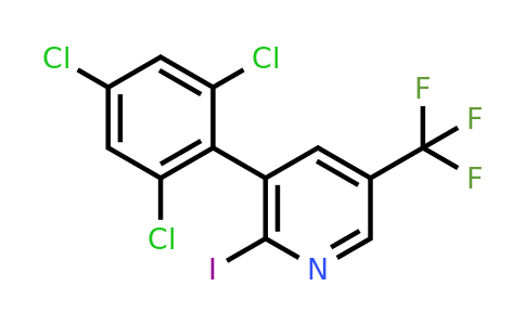 1361554-22-4 | 2-Iodo-3-(2,4,6-trichlorophenyl)-5-(trifluoromethyl)pyridine
