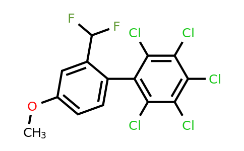 1361554-44-0 | 2'-(Difluoromethyl)-4'-methoxy-2,3,4,5,6-pentachlorobiphenyl