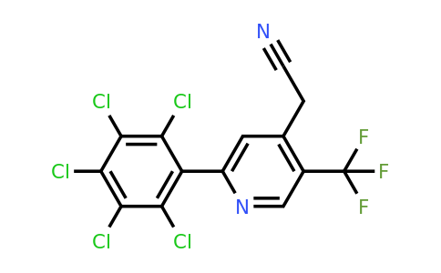1361555-10-3 | 2-(Perchlorophenyl)-5-(trifluoromethyl)pyridine-4-acetonitrile