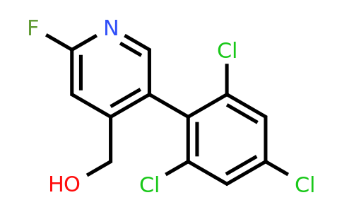 1361555-12-5 | 2-Fluoro-5-(2,4,6-trichlorophenyl)pyridine-4-methanol