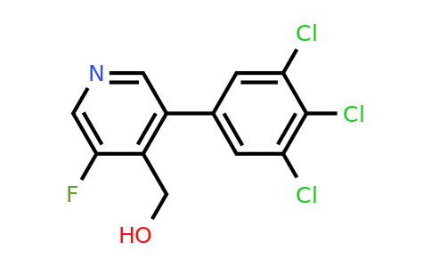 1361555-30-7 | 3-Fluoro-5-(3,4,5-trichlorophenyl)pyridine-4-methanol