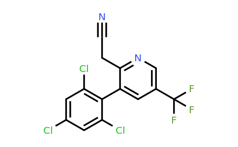 1361555-33-0 | 3-(2,4,6-Trichlorophenyl)-5-(trifluoromethyl)pyridine-2-acetonitrile