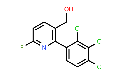 1361555-35-2 | 6-Fluoro-2-(2,3,4-trichlorophenyl)pyridine-3-methanol