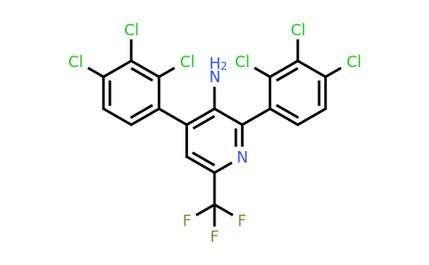 1361555-44-3 | 3-Amino-2,4-bis(2,3,4-trichlorophenyl)-6-(trifluoromethyl)pyridine