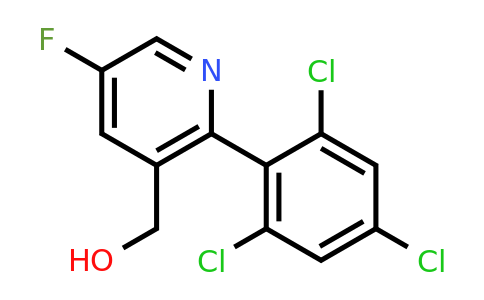 1361558-76-0 | 5-Fluoro-2-(2,4,6-trichlorophenyl)pyridine-3-methanol