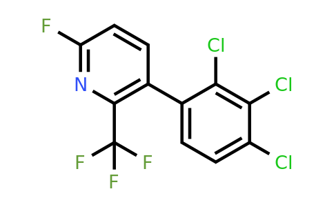 1361558-99-7 | 6-Fluoro-3-(2,3,4-trichlorophenyl)-2-(trifluoromethyl)pyridine