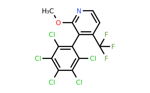 1361559-58-1 | 2-Methoxy-3-(perchlorophenyl)-4-(trifluoromethyl)pyridine