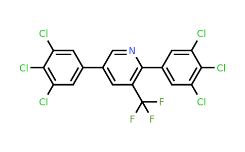 1361560-63-5 | 2,5-Bis(3,4,5-trichlorophenyl)-3-(trifluoromethyl)pyridine
