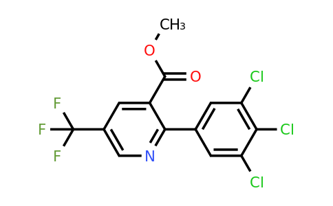 1361560-65-7 | Methyl 2-(3,4,5-trichlorophenyl)-5-(trifluoromethyl)nicotinate
