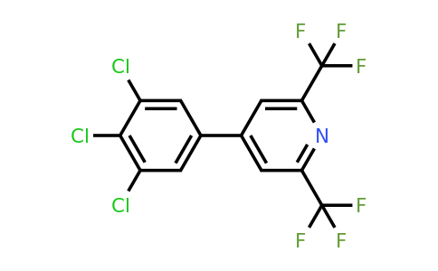 1361560-83-9 | 2,6-Bis(trifluoromethyl)-4-(3,4,5-trichlorophenyl)pyridine